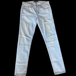Juicy Cotour straight rolled jeans